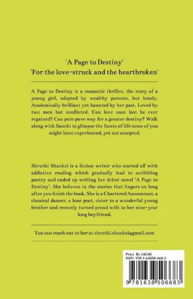 A Page To Destiny: 'For The Love-Struck And The Heartbroken'