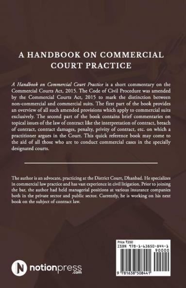 A Handbook On Commercial Court Practice