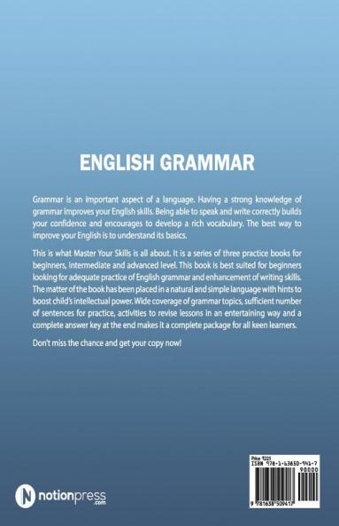 English Grammar : Master Your Skills - 1
