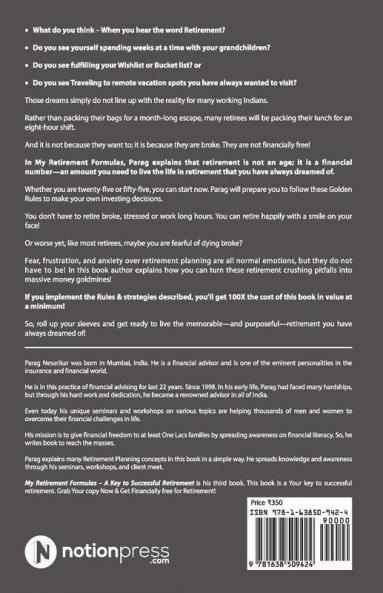 My Retirement Formulas