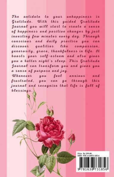 Gratitude Journal: With Day And Night Reflection For 90 Days