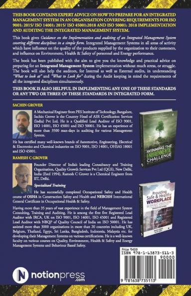 IMPLEMENTING INTEGRATED MANAGEMENT SYSTEM  FOR  QUALITY ENVIRONMENT OCCUPATIONAL HEALTH & SAFETY AND ENERGY