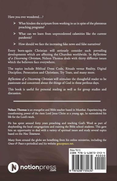 Reflections Of A Discerning Christian