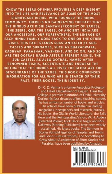 Know The Seers Of India: A Collection Of One Act Plays On Sages And Devotees Of Ancient India