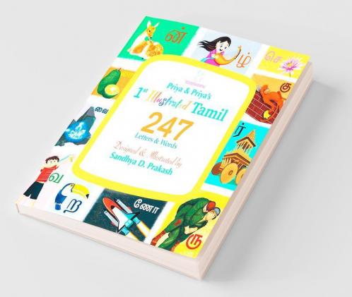 1St Illustrated 247 Tamil Letters &Amp; Words