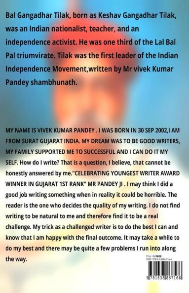 The Lokmanya Colour : Bal Gangadhar Tilak
