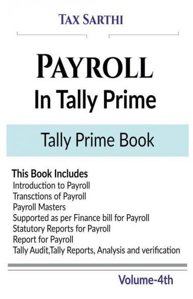 Payroll In Tally Prime | Tally Prime Book | Volume 4Th
