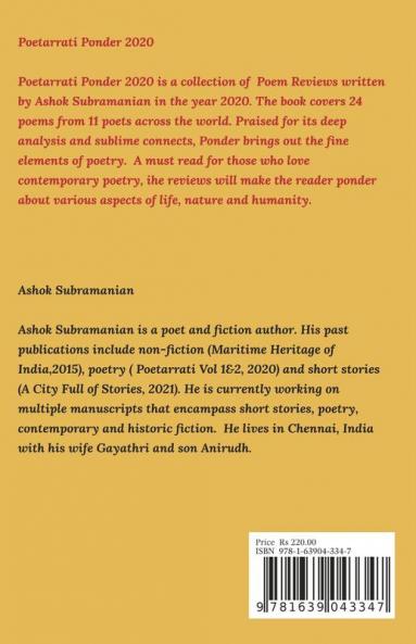 Poetarrati Ponder 2020