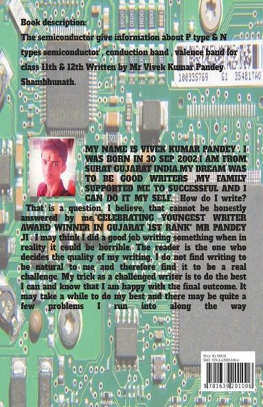 The Semiconductor : Class 11Th And 12Th Latest Edition