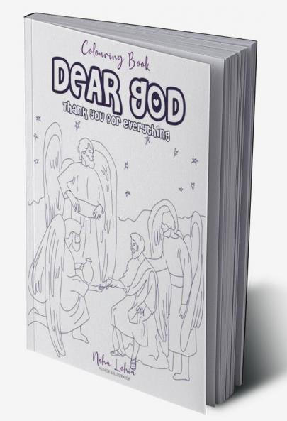 Dear GOD - Thank You For Everything : Colouring Book