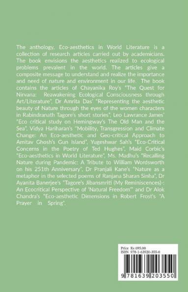 Eco-aesthetics in World Literature