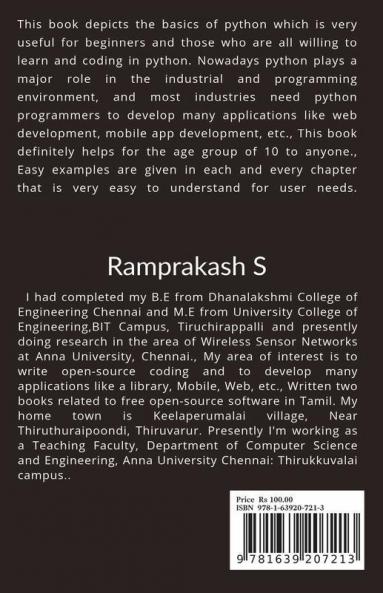 Handbook Of Python