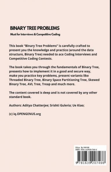 Binary Tree Problems : Must For Interviews And Competitive Coding