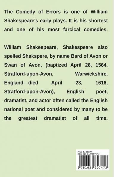 The Comedy Of Errors