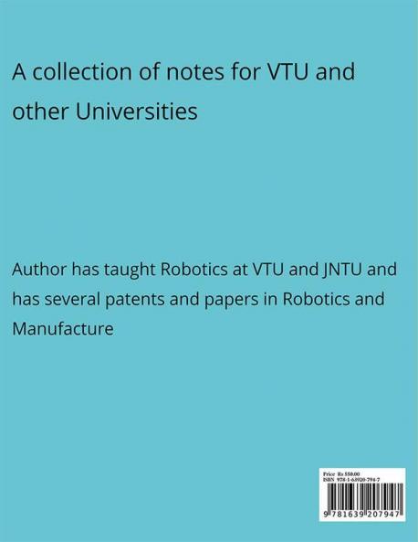 Robotics and Automation: A Basic Approach