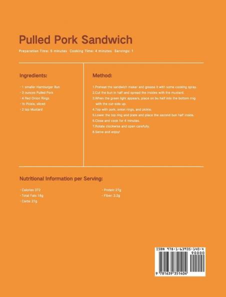 Hamilton Beach Breakfast Sandwich Maker Cookbook 2021-2022: 2000-Day Easy Vibrant & Mouthwatering Sandwich Omelet and Burger Recipes to Boost Your Energy & Live a Healthy Lifestyle