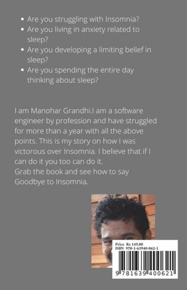 My Sleepless Nights: A Story Of Victory Over Insomnia