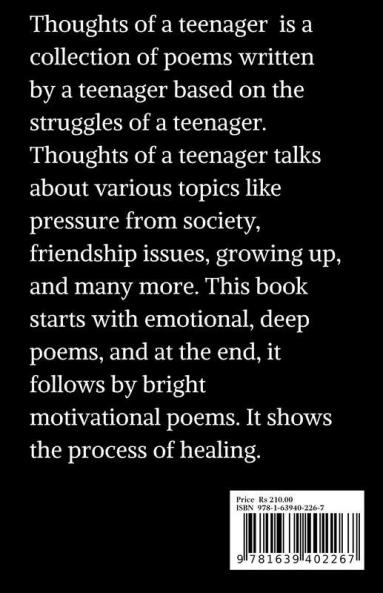 Thoughts Of A Teenager