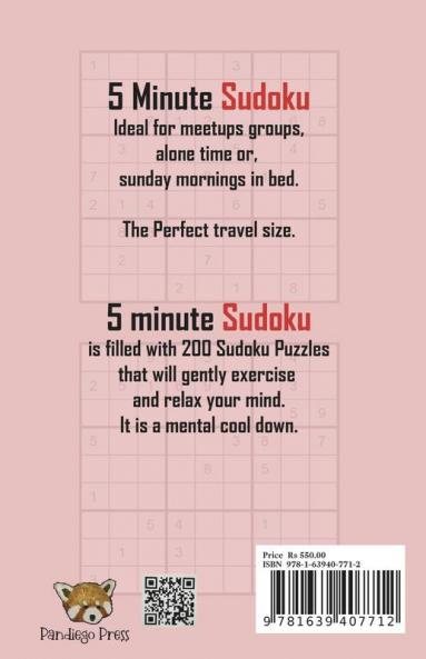 5 Minute Sudoku : Relaxing brain exercises