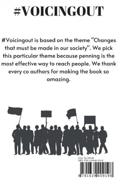 #Voicingout
