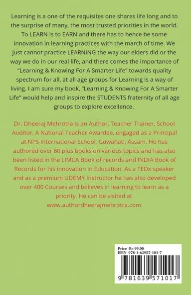 Learning And Knowing For A Smarter Life