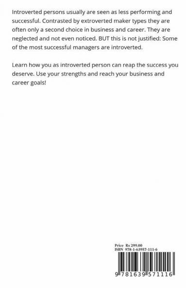 Introvert Success Program: How To Be Successful In Business And Career
