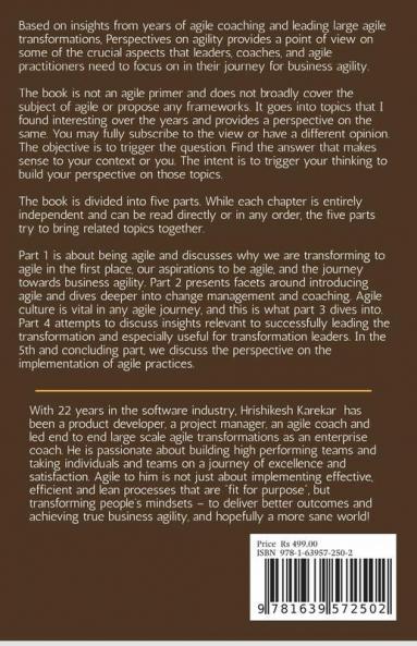 Perspectives On Agility: Practical Insights From The Trenches