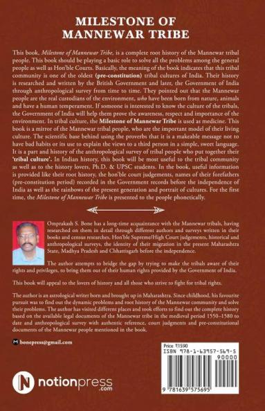 Milestone of Mannewar Tribe