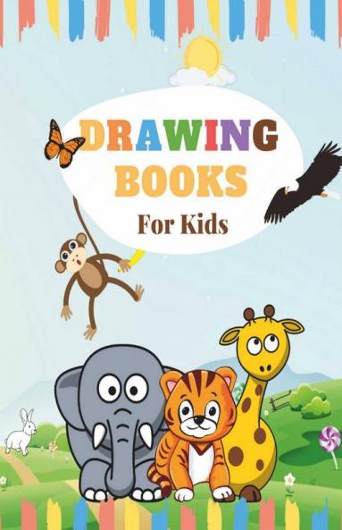 Drawing Books For Kids 5 To 7 Years : Children'S Colouring Books (Animals Cartoons Cars Truck Jumbo)