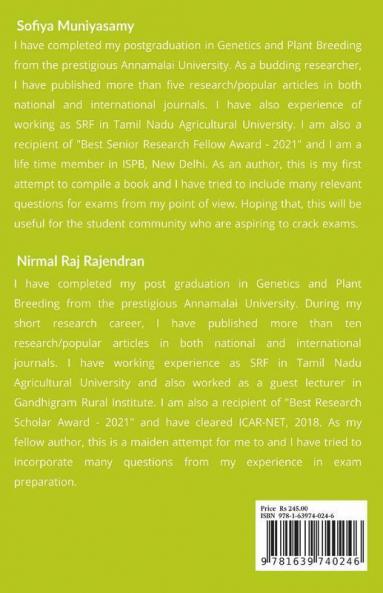 Mcqs On Plant Breeding : Key To Competitive Exams