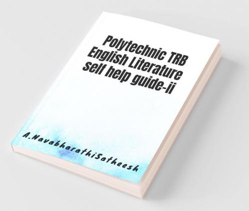 Polytechnic Trb English Literature Self Help Guide-Ii