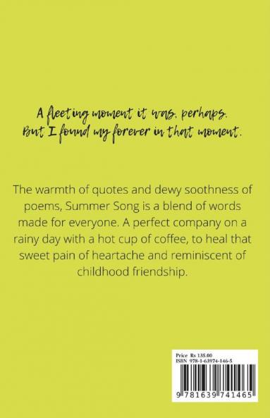 SUMMER SONG