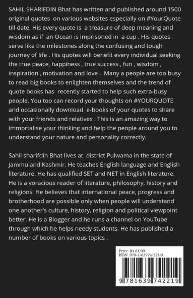 100 Quotes : ( A pouch Of Pearls )