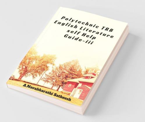 Polytechnic Trb English Literature Self Help Guide-Iii