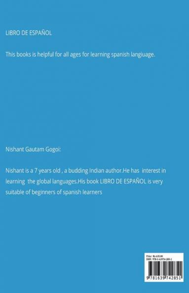 LIBRO DE ESPAÑOL : A book for Spanish Learners
