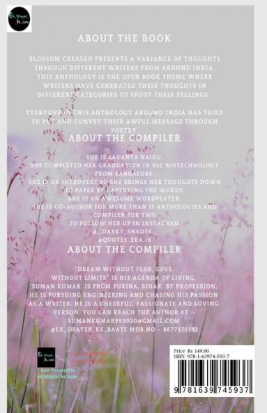 Blossoms Creased : Blooming Of Different Thoughts