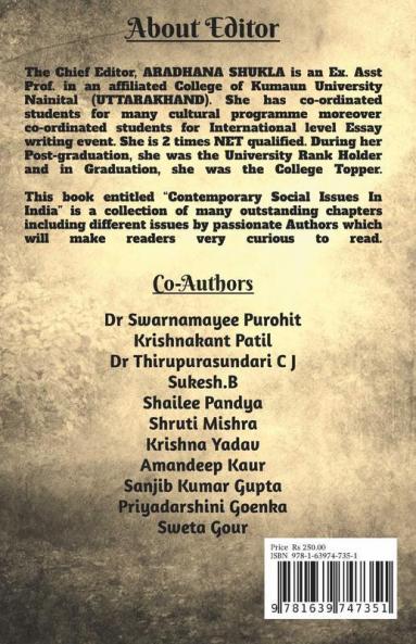 Contemporary Social Issues In India