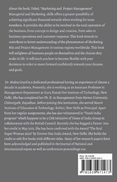 Marketing And Project Management