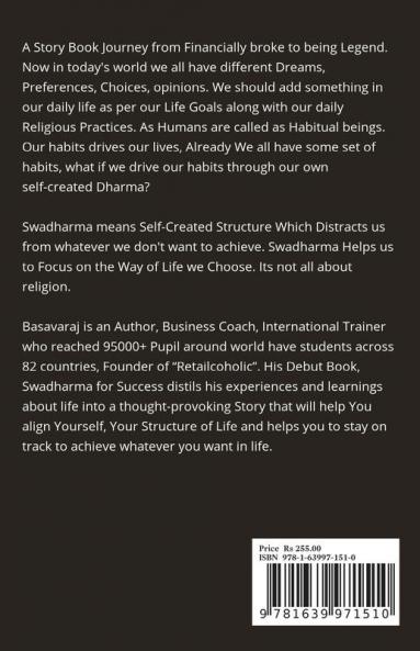 Swadharma for Success : A Self Created Structure which Distract us to &quot;FOCUS&quot;
