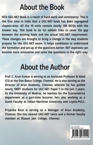 Ugc-Net Paper 1 : General Paper On Teaching And Research Aptitude