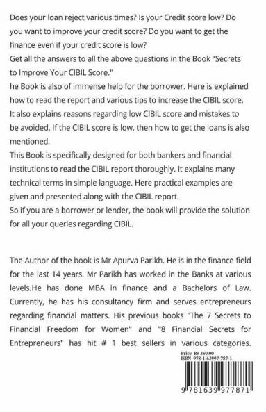 Secrets To Improve Your Cibil Score: The Ultimate Guide To Read Cibil Report Understand Ratings And Skyrocket Your Financial Intelligence