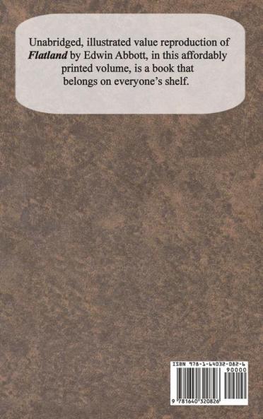 Flatland: A Romance of Many Dimensions