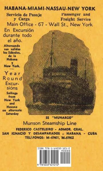 Bar La Florida Cocktails 1935 Reprint