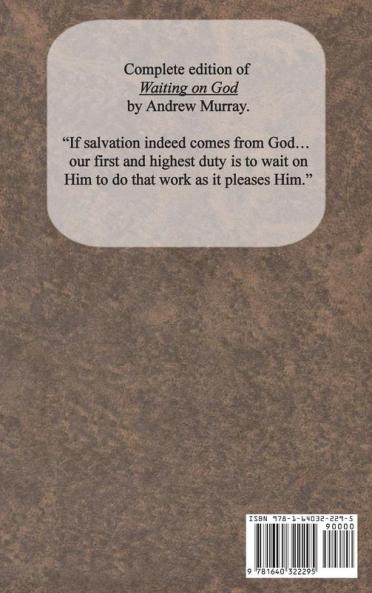 Waiting on God