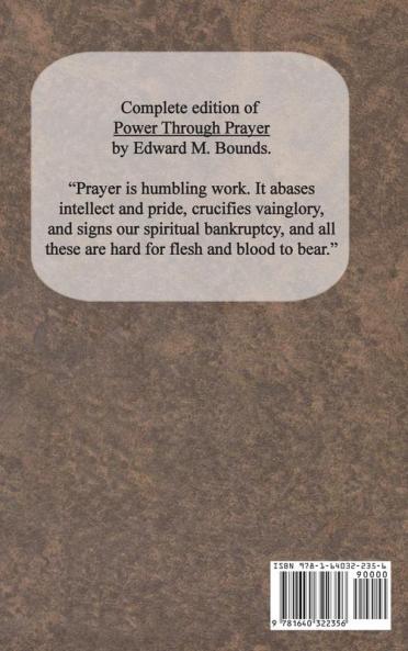 Power Through Prayer