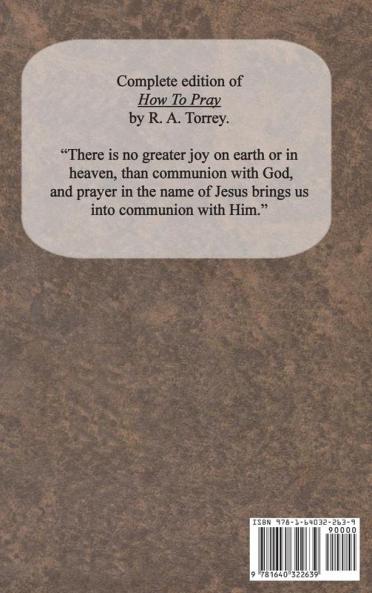 How To Pray