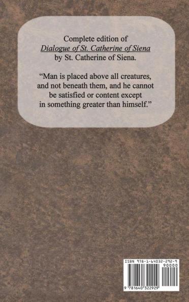 Dialogue of St. Catherine of Siena