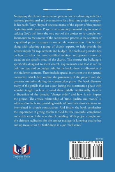 Building a Church: A Church Layman's Guide for Navigating the Construction Process