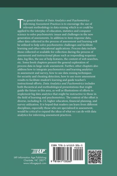 Data Analytics and Psychometrics