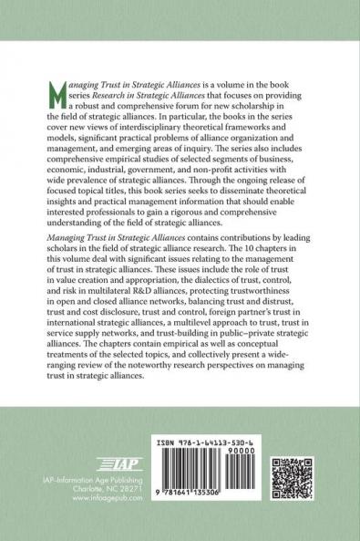 Managing Trust in Strategic Alliances